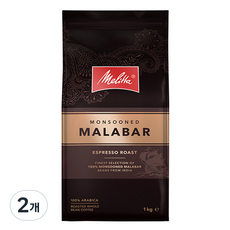 밀리타 프리미엄 원두 몬순 말라바, 2개