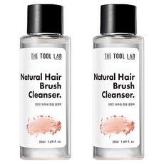 더툴랩 천연모 브러쉬 클렌져, 50ml, 2개