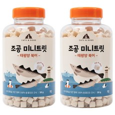 Chogong 朝貢 迷你小凍乾, 鱈魚, 50g, 2罐