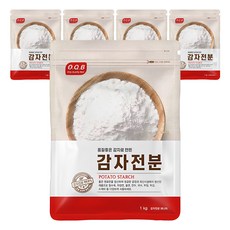 O.Q.B 馬鈴薯澱粉, 1kg, 5個