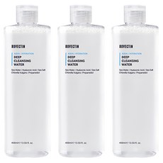 로벡틴 아쿠아 딥 클렌징워터, 400ml, 3개