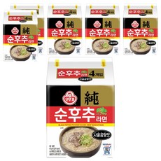 오뚜기 순후추라면 사골곰탕맛 110g, 24개