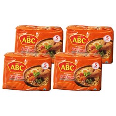 미에이비씨 미 인스턴트 카리아얌 치킨커리향 라면 75g, 20개