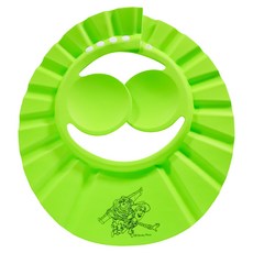 vivibaby 寶寶護耳型洗髮帽, 1個, 綠色