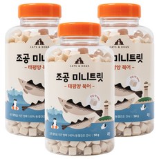 Chogong 朝貢 迷你小凍乾, 鱈魚, 50g, 3罐