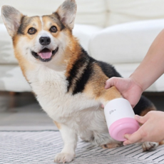 PASTEL PET 寵物洗足器, 1個, 粉色 A