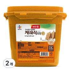 해찬들 재래식된장, 6.5kg, 2개