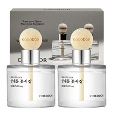 코코도르 우드볼 차량용 디퓨저 50ml 2개입, 양재동꽃시장, 1개