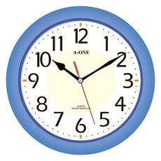 A-ONE 金吉星 防水浴室掛鐘 台灣製造 座掛兩用, 顏色隨機
