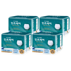 잇츠케어 남녀공용 성인용 기저귀 팬티형, 중형, 10개입, 4개