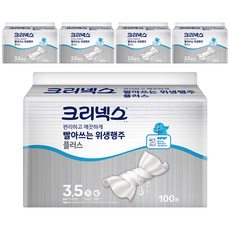 크리넥스 빨아쓰는 위생행주 플러스, 100개입, 5개