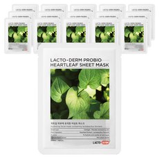 Chong Kun Dang 鍾根堂 LACTO-DERM 益生菌魚腥草保濕面膜, 1片, 16片