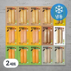 굳닭 닭가슴살 소세지 15팩 스페셜 세트 (냉동), 1.5kg, 2세트