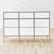 세레나데 모디즈 모듈 거실 수납장 1200 서랍형 방문설치, 화이트