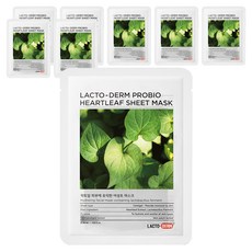 Chong Kun Dang 鍾根堂 LACTO-DERM 益生菌魚腥草保濕面膜, 1片, 8片