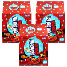 배홍동 쫄쫄면 챌린지에디션 129g, 12개