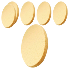 台灣 COSMOS 兩用粉餅海綿 P106, 膚色, 6包