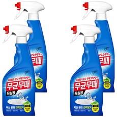 무균무때 욕실용 세정제 단품, 900ml, 4개