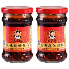老干媽 風味雞油辣椒, 210g, 2罐