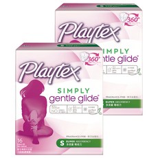 美國 Playtex 導管式衛生棉條, 多流量, 16支, 2盒