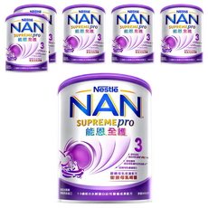 Nestle 雀巢 NAN 能恩全護 幼兒營養成長配方奶粉 3號 1~3歲, 800g, 6罐