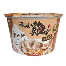 master mi 米大師 湯泡飯 麻油雞, 232g, 1個