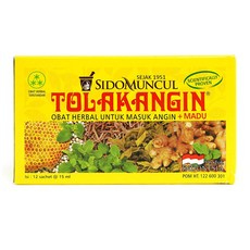 SIDOMUNCUL 蜂蜜薄荷風味調味飲品 (12入), 180ml, 1盒