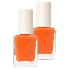 PASSET 名人亮采指甲油, 27 Party Orange, 2瓶, 7ml