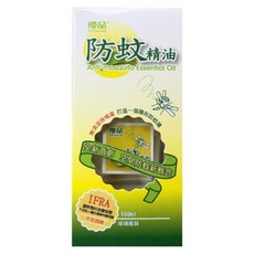 優品 防蚊擴香精油, 100ml, 1組