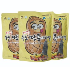 濟州牛島焦糖 花生口味, 180g, 3包