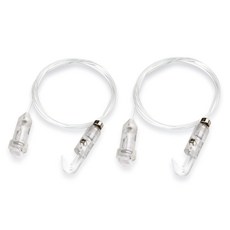 單鍵式星星強力鎖定相框掛勾 中, 透明, 2個