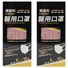 順易利 成人平面 0LL118, 橘粉色, 5片, 20包