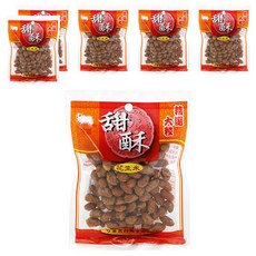 可富 甜酥花生米, 精選大粒, 60g, 6包