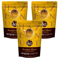 JARDIN CAFE MORI 榛果風味即溶咖啡補充包, 150g, 1包, 3包