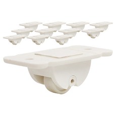 黏貼式迷你移動輪, 12個