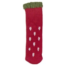 毛線椅腳套 Set 16個 北歐幾何圖樣 四入組, 草莓, 11cm, 1組