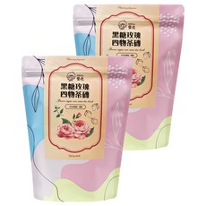 CHILL 愛吃 黑糖四物玫瑰磚, 17g, 10個裝, 2組