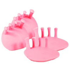 zznez 指壓拖鞋 足弓健康伸展室內鞋 腳底足弓拖鞋, 粉紅色, 2套