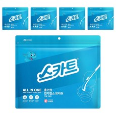 Scott All-in-One 馬桶清潔刷補充包 花束香, Bouquet, 5袋