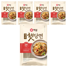 CJ BEKSUL 白雪 韓式冬粉 已切 Q彈 無使用明礬, 500g, 5包