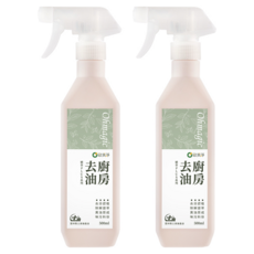 歐美淨 植萃酵素廚房去油清潔劑, 500ml, 2瓶
