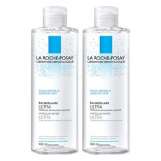 라로슈포제 미셀라 울트라 센시티브 클렌징워터, 400ml, 2개