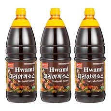 화미 데리야끼소스, 2kg, 3개