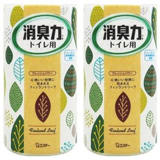 ST 雞仔牌 北歐風浴廁消臭力 芬蘭夏日森林, 日本原裝進口, 廁所適用, 400ml, 2罐