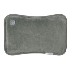 FUGU BEAUTY USB石墨烯電暖袋, 360度全方面發熱, 三檔調溫, 雙面發熱, USB充電, FB-HP02-GY, 碳灰色