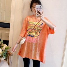 임산부 빅사이즈 루즈핏 롱티셔츠