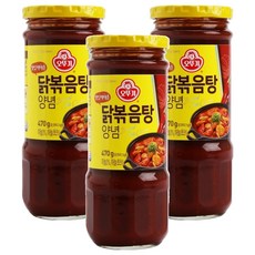 오뚜기 닭볶음탕 양념, 470g, 3개