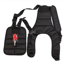 除草機肩帶 肩背帶 吊帶, 01 黑色, 1個