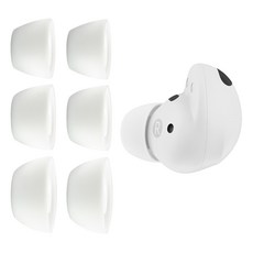 구스페리 갤럭시 버즈2 프로 호환 실리콘 이어팁 S 2p + M 2p + L 2p 세트, 화이트, 1세트