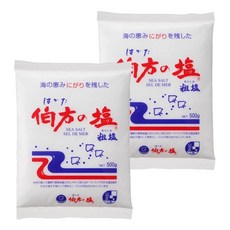 伯方塩 海鹽, 500g, 2包